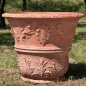 Preview: Grand pot de fleurs terre cuite 65 cm / 61 cm