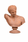 Preview: Buste d’Hermès en terre cuite d’Impruneta – Sculpture décorative classique