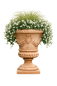 Preview: Alzata avec blason des Médicis – Grand vase Médicis classique pour jardin