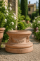 Preview: Base en terre cuite d’Impruneta – socle décoratif artisanal au style Renaissance italien