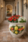 Preview: Vase en céramique toscane aux grenades et citrons
