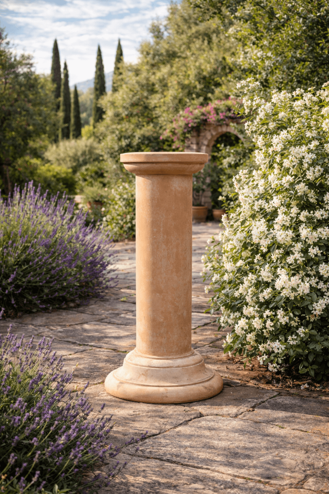 Colonna liscia Masini – colonne classique en terre cuite d’Impruneta