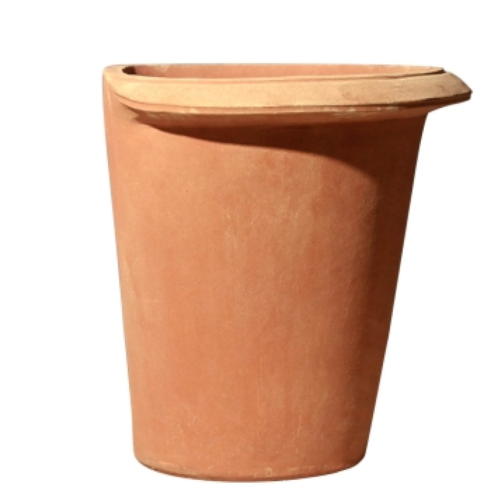 Vaso Pejrone a parete – pot mural élégant en terre cuite d’Impruneta