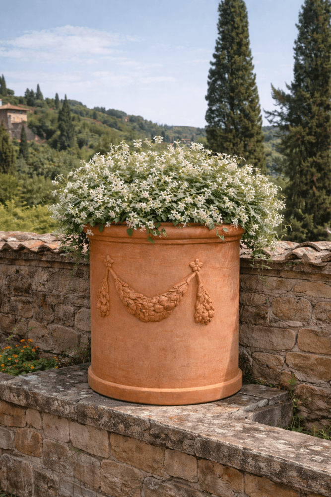 Pot mural haut de gamme en terre cuite d’Impruneta